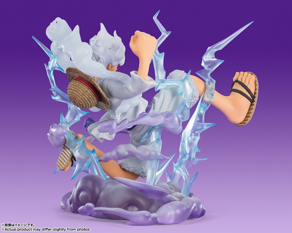 figuarts zero luffy gear 5 back